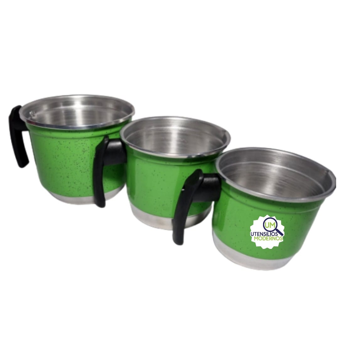 Jogo de Fervedores em Alumínio N 12 a 16 ...