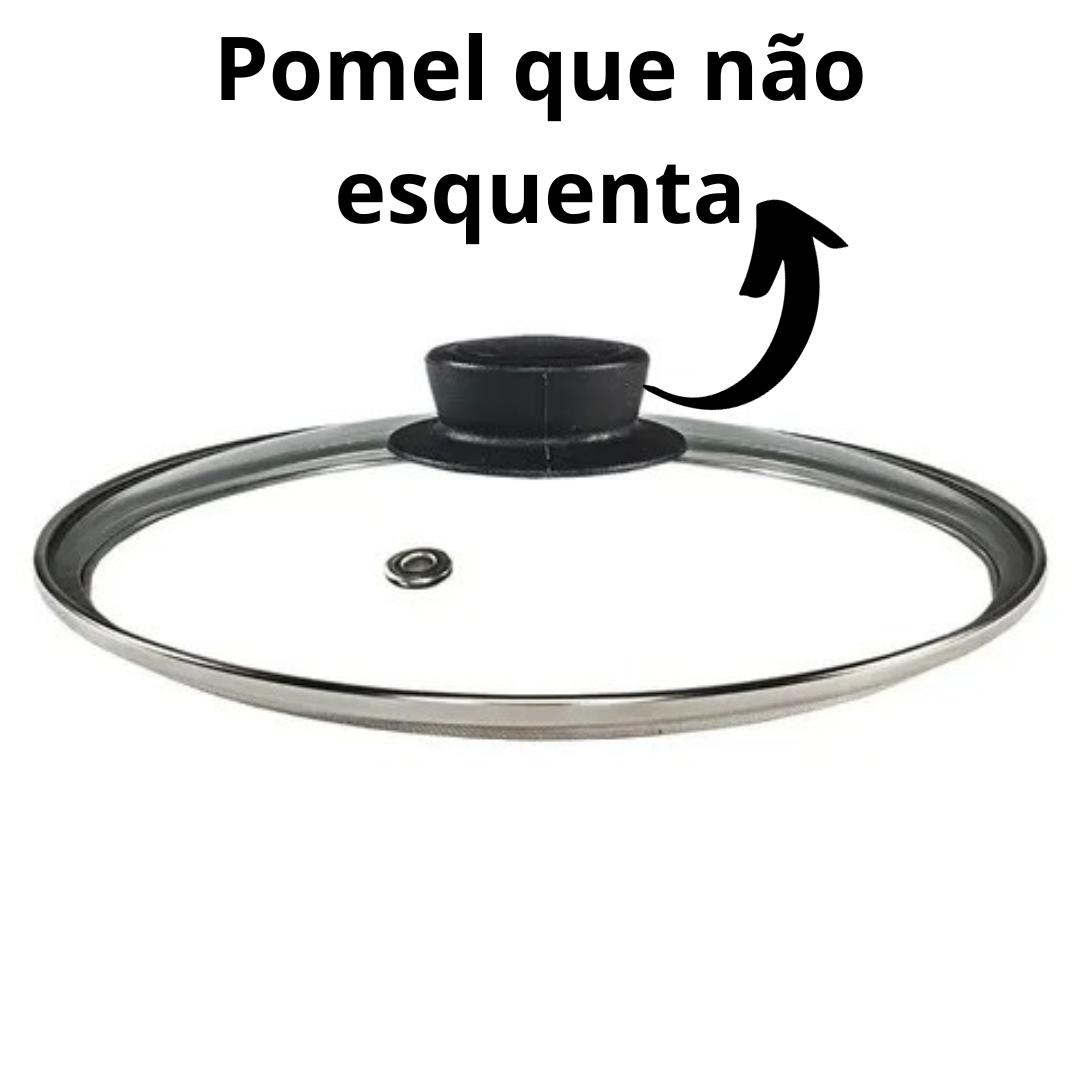 Tampa Avulsa De Vidro Temperado Unidade P...