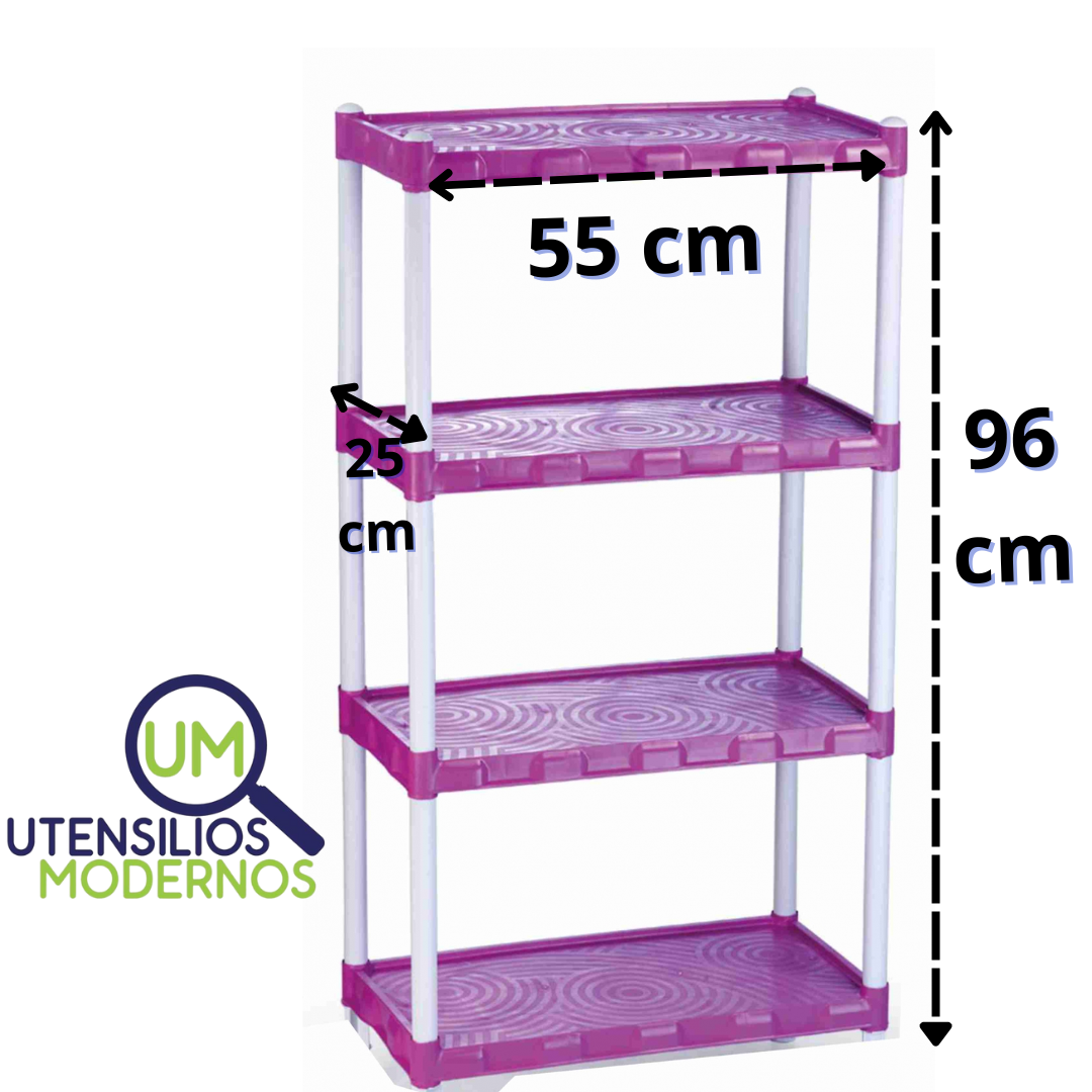Estante Modular Organizadora Plástico 4 P...