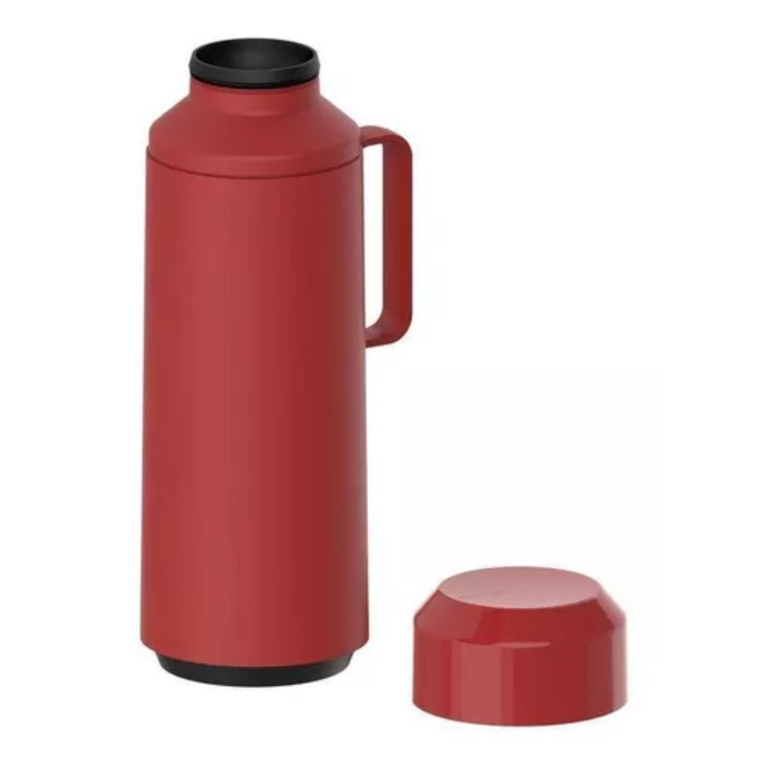 Garrafa Térmica Vermelha Exata 1 Litro
